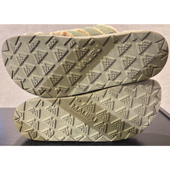 MALIBU SANDALS Zuma LX Sherpa Nylon Rubber Olive Green Men's Size 13 Sandals - Picture 9 of 9